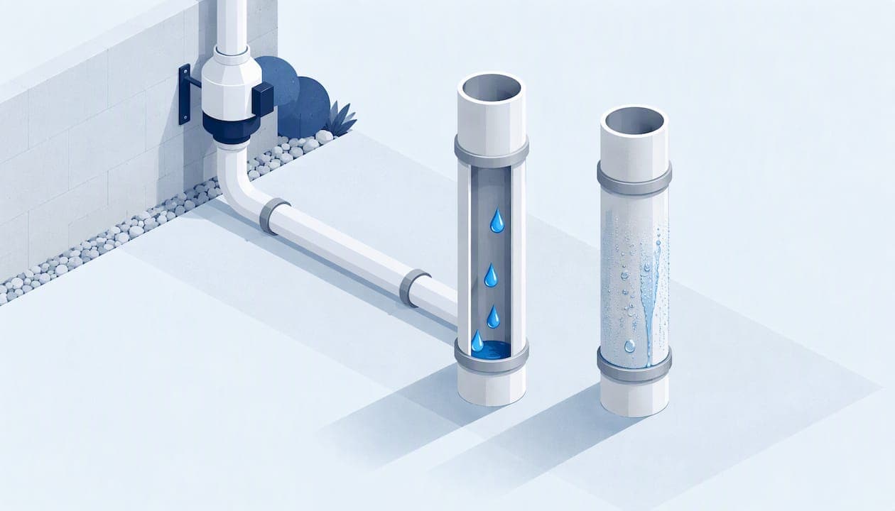Radon Pipe Condensation: What's Normal and What Needs Fixing